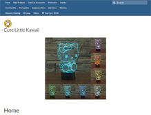 Tablet Screenshot of kawaiinotions.com
